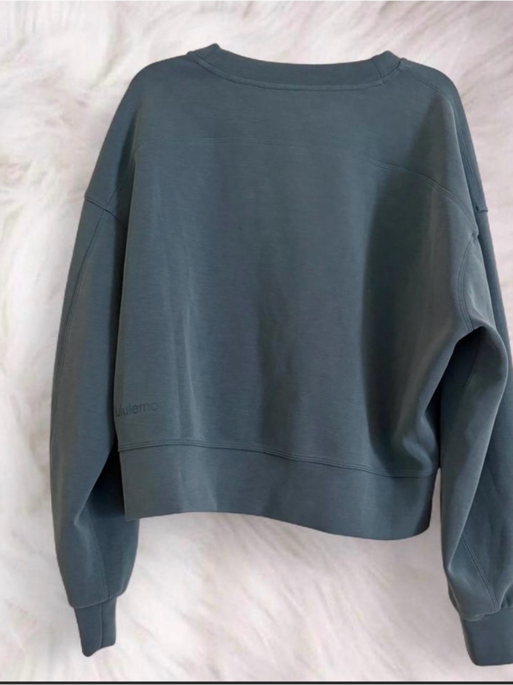 Lululemon Softstreme Perfectly Oversized Cropped Crew